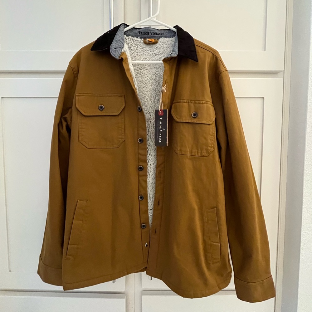 Fleece-lined Utility Jacket - Tailor Vintage